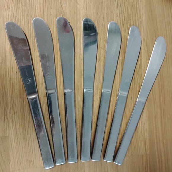 7 Habitat Terence Conran Cutlery Dinner Knives 8 1/2" Japan Stainless Vintage - Picture 5 of 8